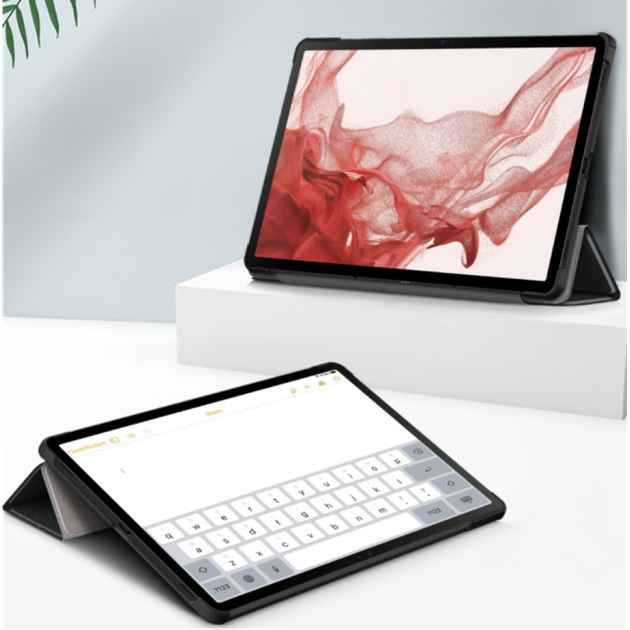 Чехол-книжка Custer Flip Cover для Samsung Galaxy Tab S10 Ultra / S9 Ultra red - изображение 3