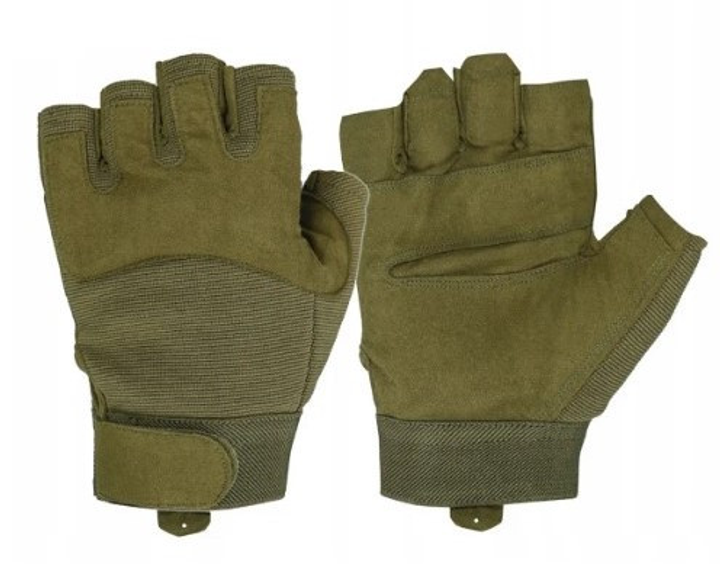 Тактичні рукавички без пальців Mil-Tec Army Fingerless Gloves 12538501 розмір S - зображення 1