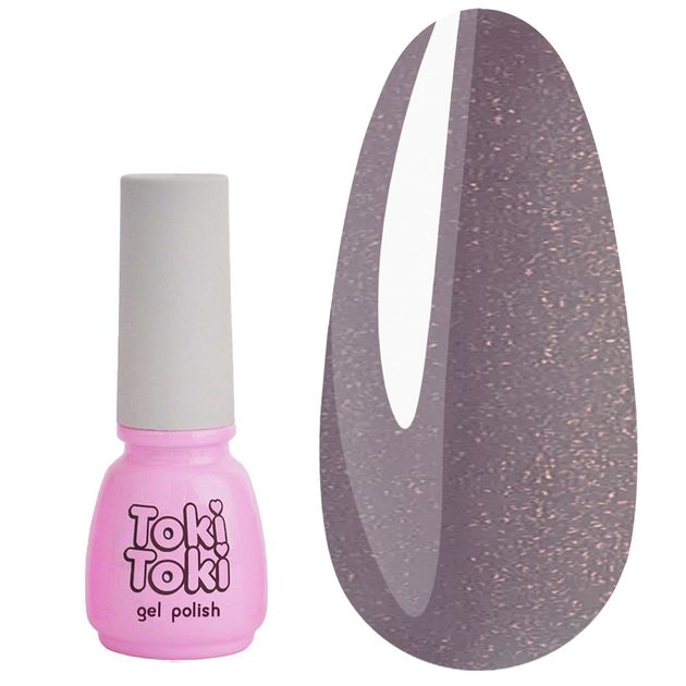 Гель-лак Toki-Toki Pearl №006 фиолетовый перламутр 5 мл (2002P06 ...