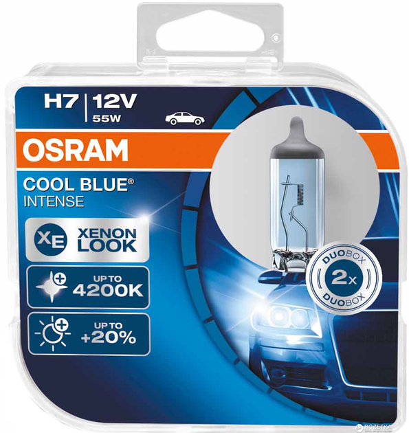 Автолампы Osram Cool Blue Intence H7 (64210CBI-HCB) – фото, отзывы ...