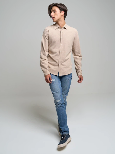 Jeansy slim fit męskie Big Star Terry Carrot-265 W30L32 Błękitne (5900714548261) - obraz 5