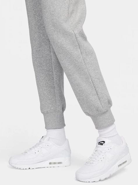 Spodnie dresowe damskie polarowe Nike Sportswear Phoenix Fleece FZ7626-063 XL Szare - obraz 6