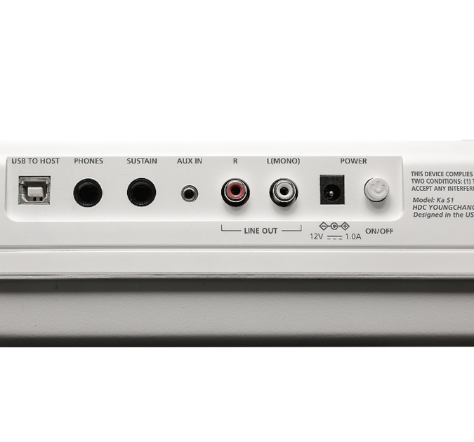 Цифровое пианино Kurzweil KA-S1 WH - изображение 8