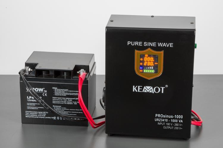 ДБЖ KEMOT PROsinus-1000 12V 1000VA/700W (URZ3410) для котла - изображение 5