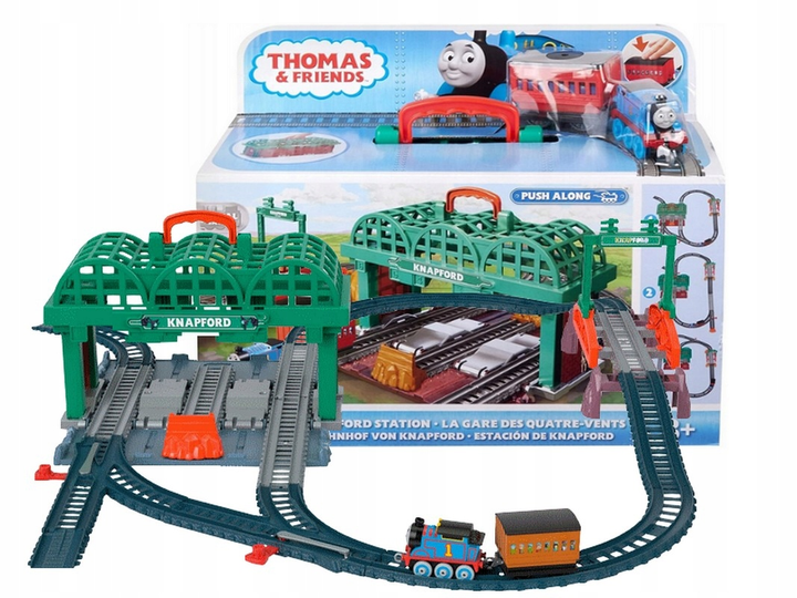 Zestaw do zabawy Fisher-Price Thomas & Friends Railway Station Knepford (194735060511) - obraz 2