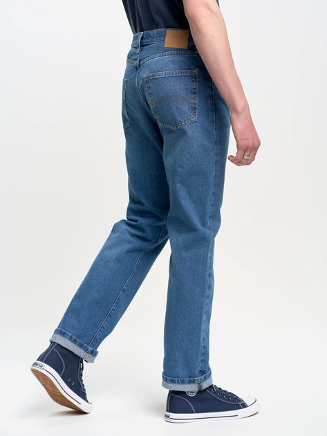 Jeansy regular fit męskie Big Star Trent-114 W42L30 Błękitne (5901437287703) - obraz 2