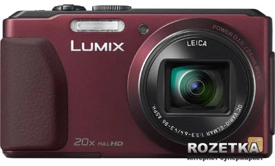 Фотоаппарат Panasonic Lumix DMC-TZ40 Red (DMC-TZ40EA-R) купить на