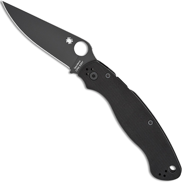 Складаний ніж Spyderco Military 2 Black Blade G-10 C36GPBK2 - зображення 1