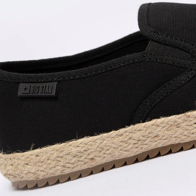 Чоловічі еспадрильї Big Star NN174406 43 Чорні (5900714734565) - зображення 5