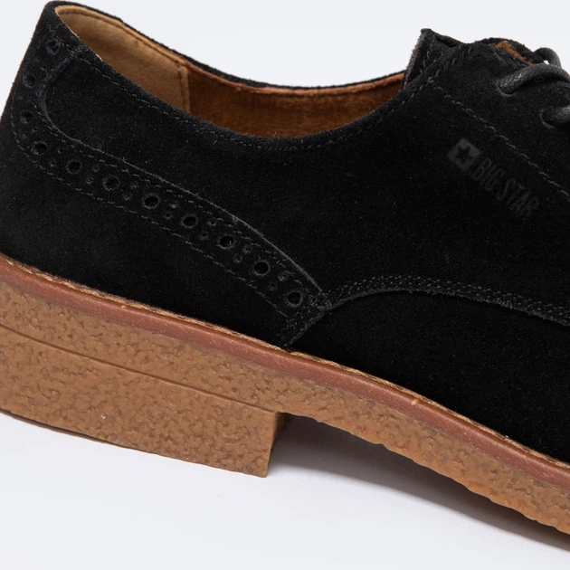 Buty derby męskie Big Star NN174212 43 Czarne (5900714730574) - obraz 6