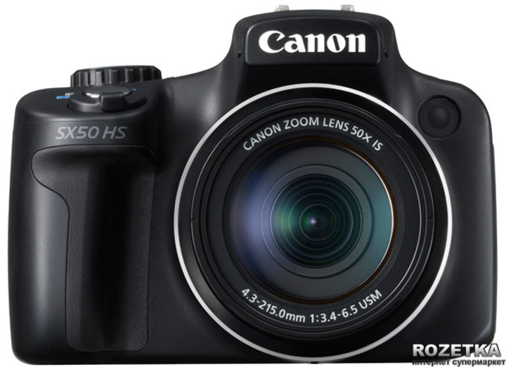 Фотоаппарат Canon PowerShot SX50 HS (6352B013) купить на ROZETKA ...