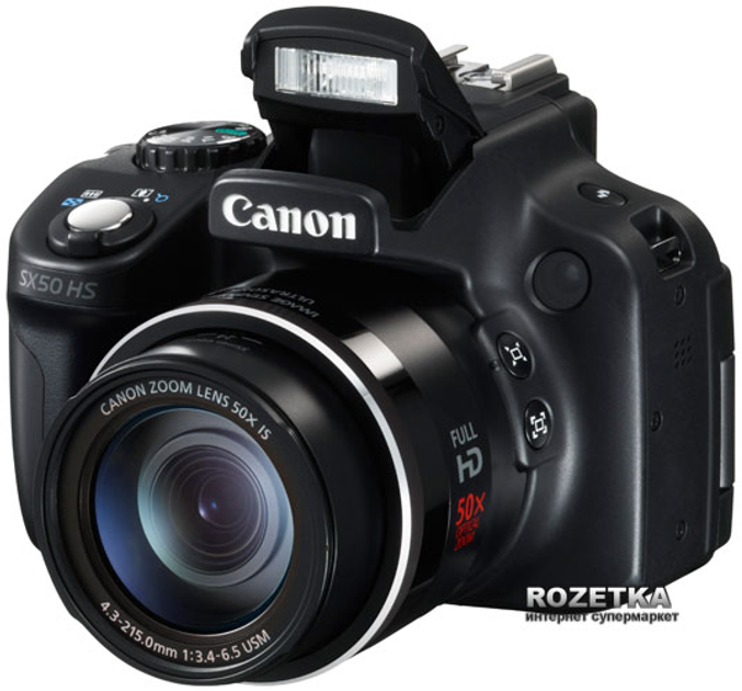 Фотоаппарат Canon PowerShot SX50 HS (6352B013) купить на ROZETKA ...