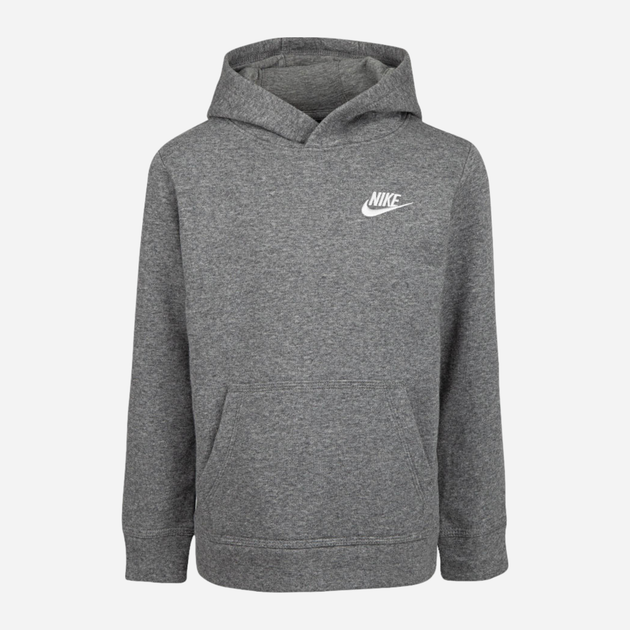 Дитяча толстовка для хлопчика Nike 86F322-GEH 122-128 см Сіра (633731088667) - зображення 1