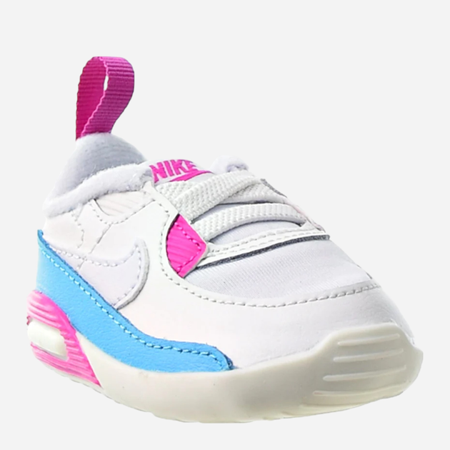 Buty sportowe dziecięce dla dziewczynki Nike Max 90 Crib CI0424-001 18.5 Białe (194272755703) - obraz 2