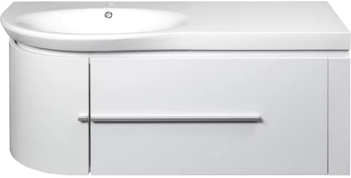 Тумба підвісна Devit Fly 0022120 з умивальником 116.5 см від Rozetka на платформі USKIDKA Акція на Тумба підвісна Devit Fly 0022120 з умивальником 116.5 см від Rozetka