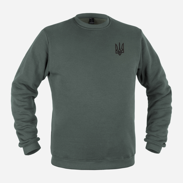 Свитшот утепленный мужской P1G-Tac Тризуб Logo UA281-29911-FG-TRL 2XL Foliage Green (2000980638321) - изображение 1