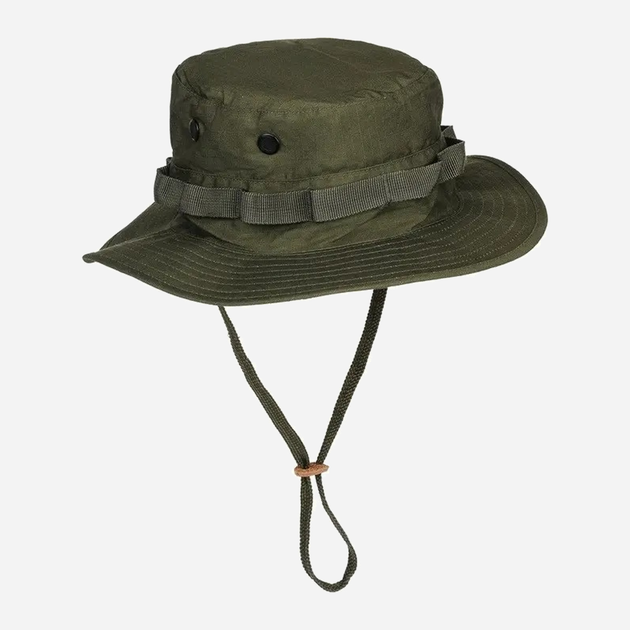 Тактическая панама мужская MIL-TEC British Boonie Hat with Neck Flap R/S"12326101 XL [182] Olive (4046872385629) - изображение 2