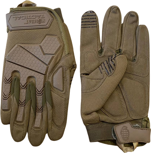 Тактические перчатки Kombat Alpha Tactical Gloves Койот S (kb-atg-coy-s) - изображение 2