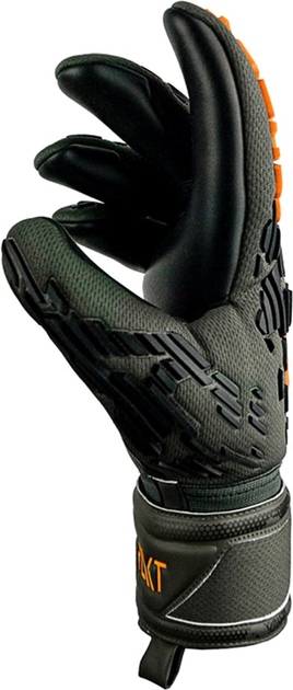 Рукавички футбольні воротарські Reusch Attrakt Freegel Silver 5370035 5555 розмір 10.5 Чорні (4060485381533) - зображення 4
