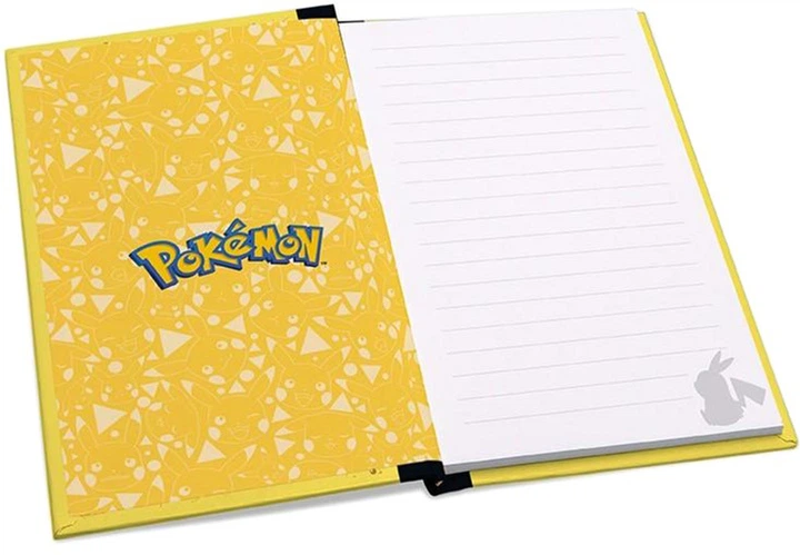 Zestaw prezentowy ABYstyle Pokemon szklanka 400 ml + kubek termoaktywny 460 ml + notatnik Pikachu (3665361078067) - obraz 9