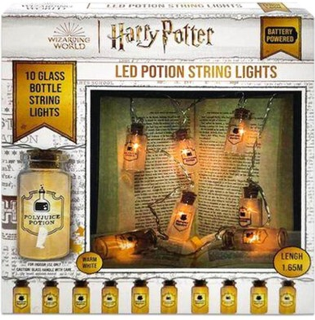 Zestaw lampek ozdobnych LED Blue Sky Harry Potter - eliksiry 10 lampek LED (5056563711728) - obraz 1