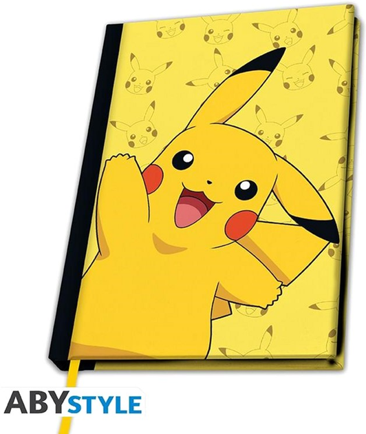 Zestaw prezentowy ABYstyle Pokemon Pikachu notatnik A5 + kubek 320 ml + zestaw pocztówek 5 szt. (3665361131939) - obraz 2