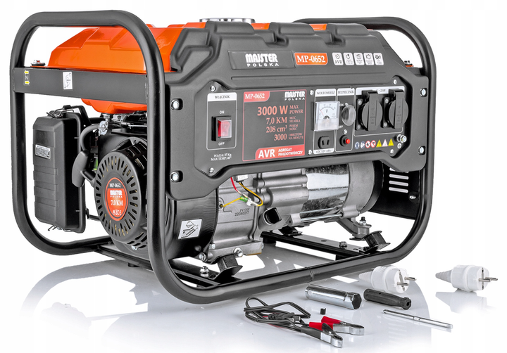 Бензиновый генератор MAJSTER Polska 3000W, AVR (MP-0652) - зображення 4