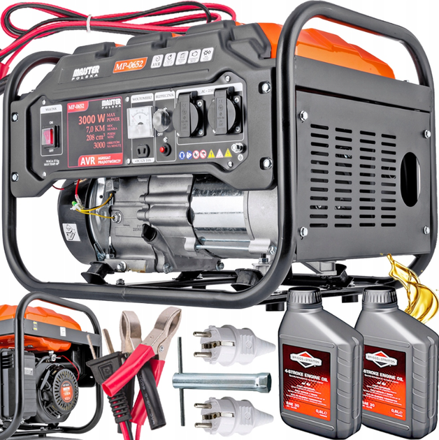 Бензиновый генератор MAJSTER Polska 3000W, AVR (MP-0652) - зображення 6