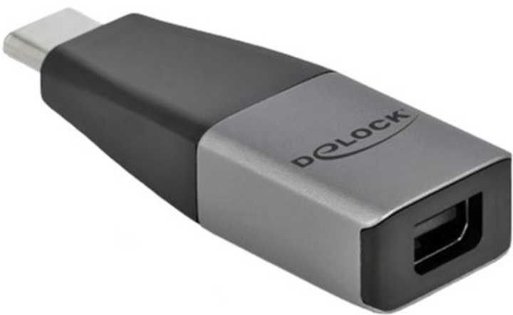 Адаптер Delock USB Type-C - mini DisplayPort Grey (4043619641215) - зображення 2