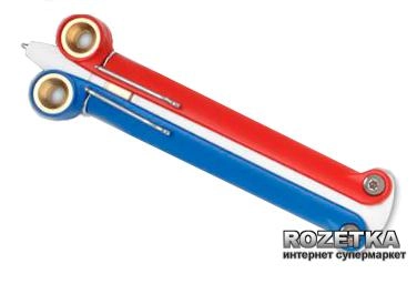 Тактическая ручка Spyderco Baliyo Red/White/Blue (YUS100) - изображение 2