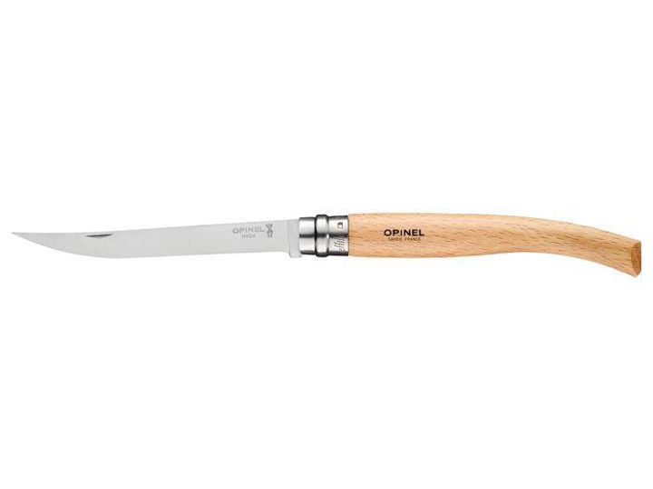 Ніж розкладний 120мм, бук Opinel No.12 Slim Beechwood 002560 - изображение 1