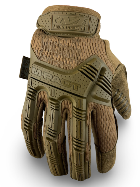 Рукавички MECHANIX M-PACT Coyote Розмір M - зображення 1