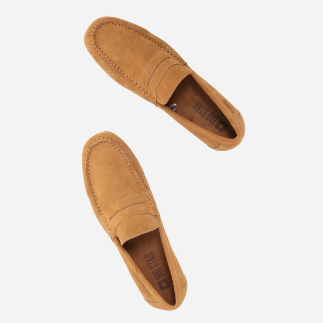 Чоловічі мокасини Big Star NN174226 46 Коричневі (5900714730772) - зображення 3