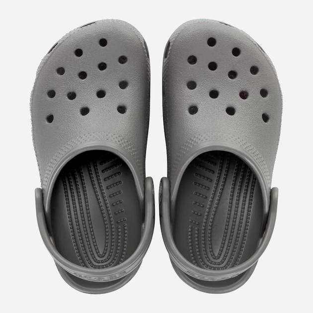 Дитячі крокси-сабо для хлопчика Crocs Classic Kids Clog K 206991-0DA 32-33 Сірі (191448734494) - зображення 4