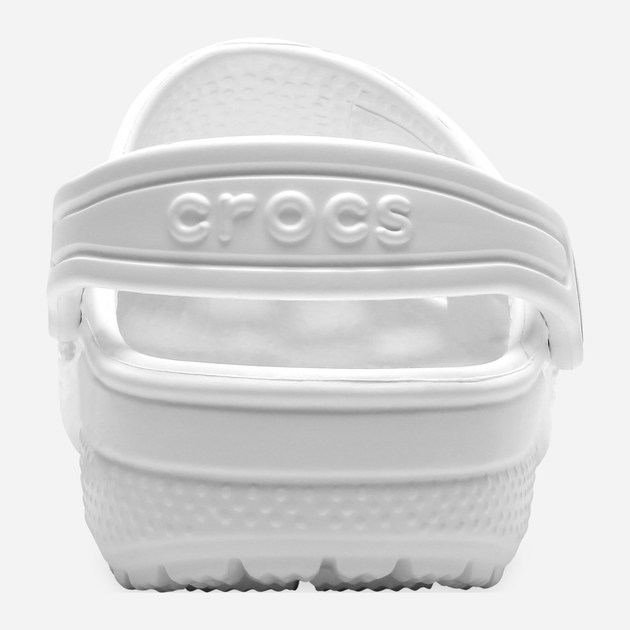 Дитячі крокси-сабо для хлопчика Crocs Classic Kids Clog K 206991-100 28-29 Білі (191448734555) - зображення 5