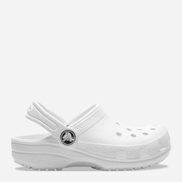 Дитячі крокси для хлопчика Crocs Classic Kids Clog K 206991-100 34-35 Білі (191448734609) - зображення 1