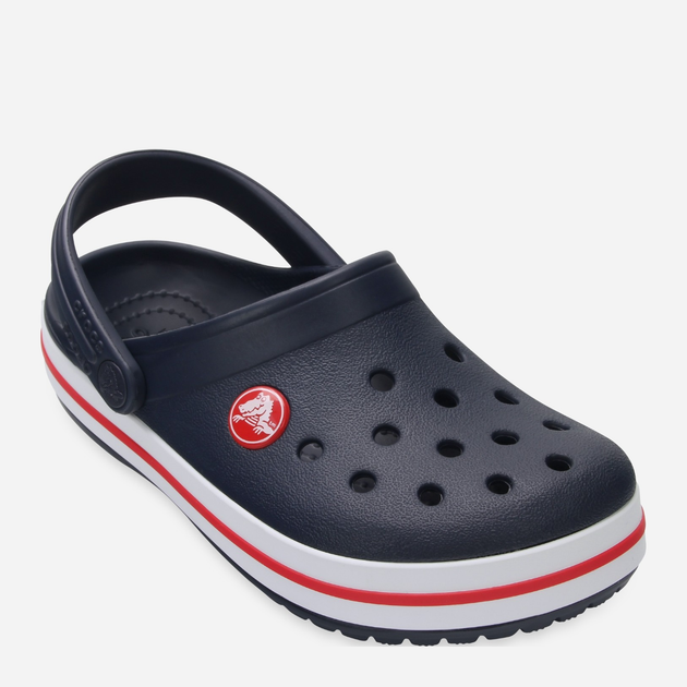 Дитячі крокси для хлопчика Crocs Crocband Kids Clog 207006-485 32-33 Темно-сині (191448739420) - зображення 2