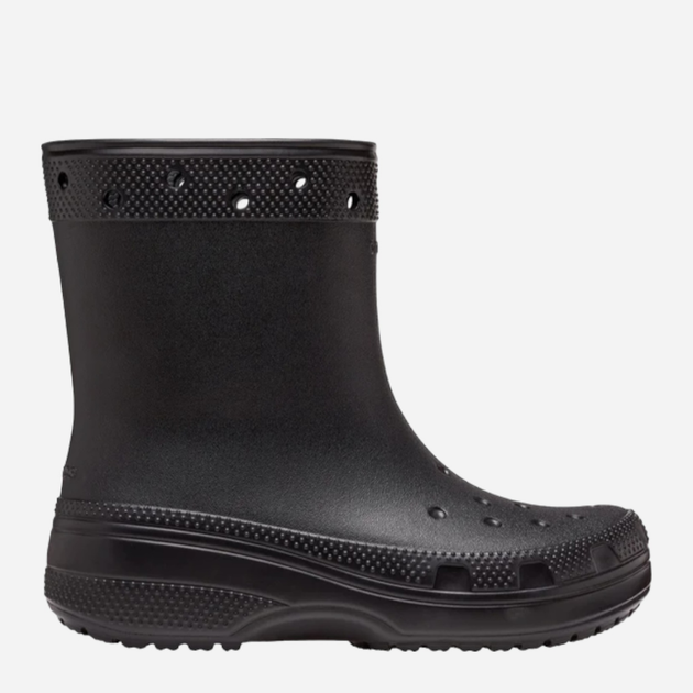 Чоловічі гумові чоботи низькі Crocs Classic Rain Boot 208363-001 43-44 Чорні (196265279616) - зображення 1