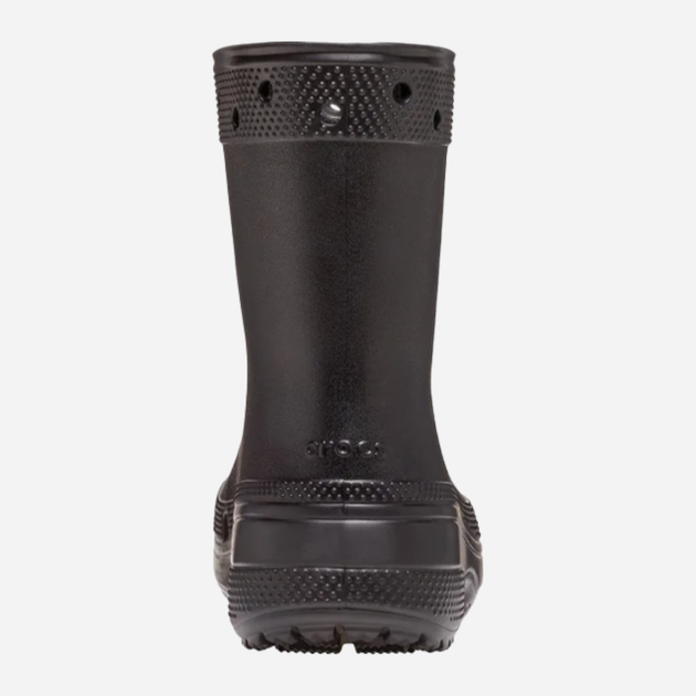 Чоловічі гумові чоботи низькі Crocs Classic Rain Boot 208363-001 42-43 Чорні (196265279722) - зображення 4