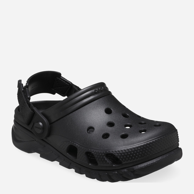 Чоловічі крокси Crocs Duet Max II Clog 208776-001 39-40 Чорні (196265429325) - зображення 2