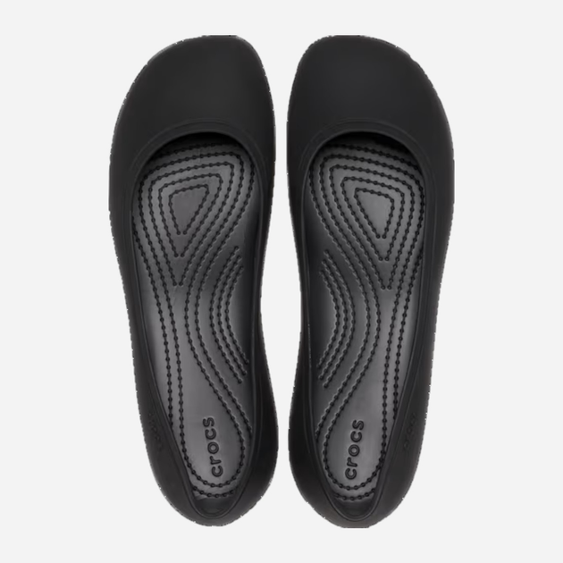 Жіночі балетки Crocs Brooklyn Flat W 209384-001 36-37 Чорні (196265524044) - зображення 3