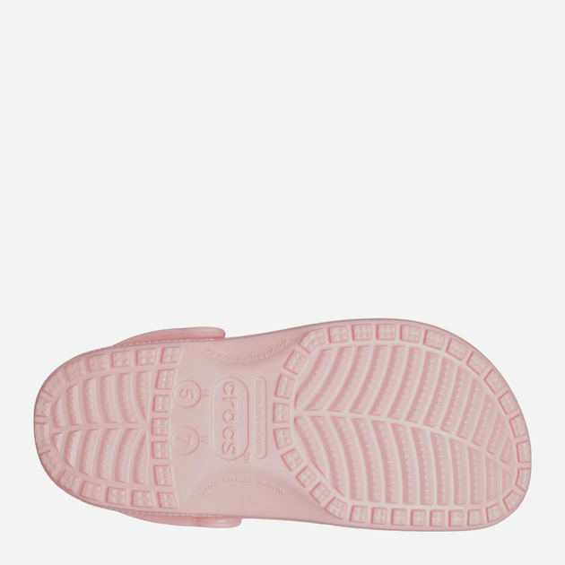 Жіночі крокси Crocs Classic 10001-6UR 36-37 Світло-рожеві (196265532049) - зображення 6