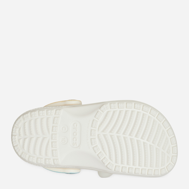 Дитячі крокси-сабо для дівчинки Crocs Classic Iam Rainbow Unicorn Clog T 209701-0WV 25-26 Молочні (196265543564) - зображення 6