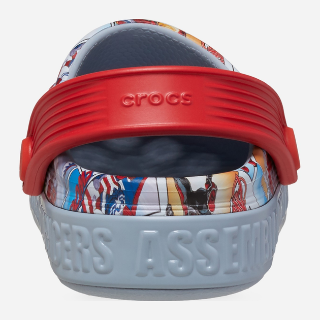 Дитячі крокси-сабо для хлопчика Crocs Avengers Off Court Clog T 209945-0ID 25-26 Сірі (196265674237) - зображення 5