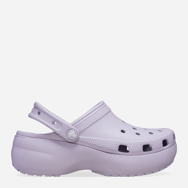 Жіночі крокси Crocs Classic Platform Clog W 206750-5PS 36,5 Бузкові (196265746026) - зображення 1