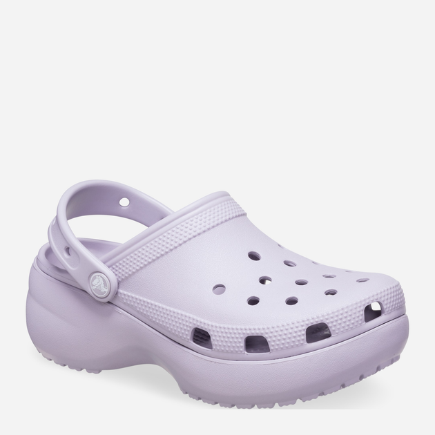 Chodaki damskie na platformie Crocs Classic Platform Clog W 206750-5PS 39,5 Lilowe (196265746057) - obraz 2