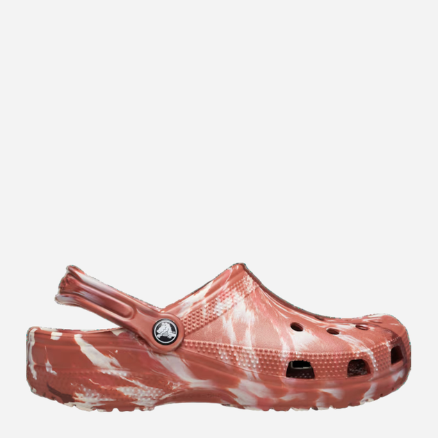 Chodaki męskie Crocs Classic Marbled Clog 206867-2FM 41-42 Cegła (196265746248) - obraz 1