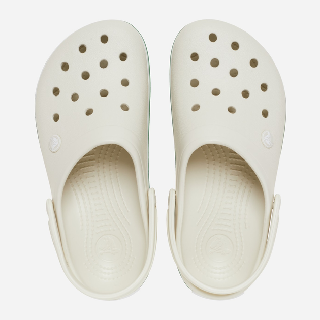 Дитячі крокси-сабо для хлопчика Crocs Crocband Kids Clog 207006-0HZ 30-31 Молочні (196265747153) - зображення 4
