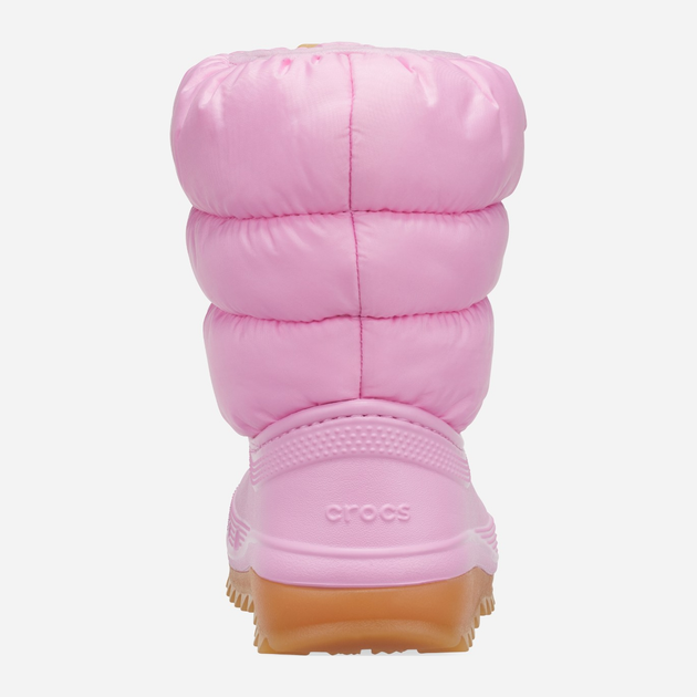 Śniegowce dziecięce dla dziewczynki ocieplane Crocs Classic Neo Puff Boot T 207683-6XQ 25-26 Jasnoróżowe (196265749546) - obraz 6