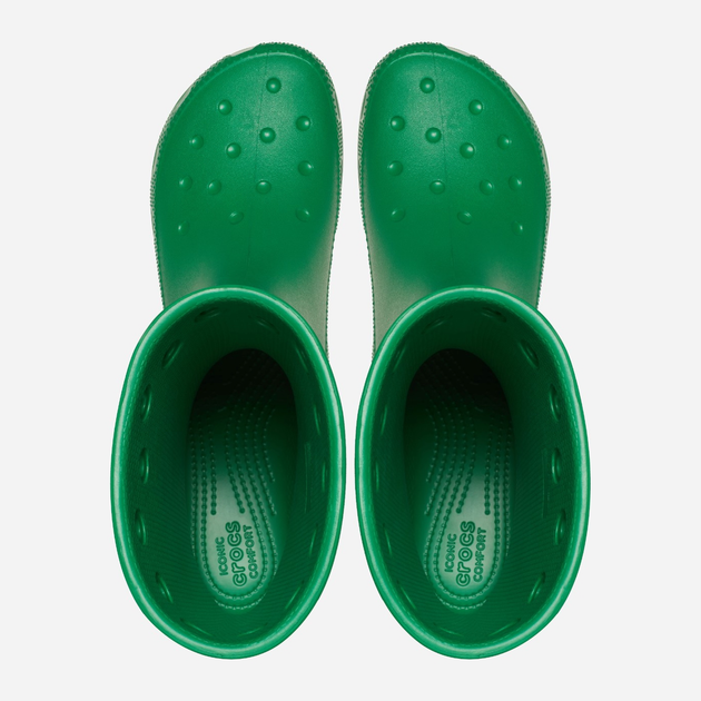 Kalosze damskie niskie Crocs Classic Rain Boot 208363-3WH 36-37 Zielone (196265751938) - obraz 5